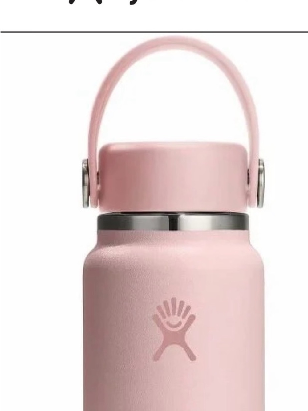 BRAND NEW WITH TAGS Micro Hydro Flask 200 mL Water Bottle - Pink